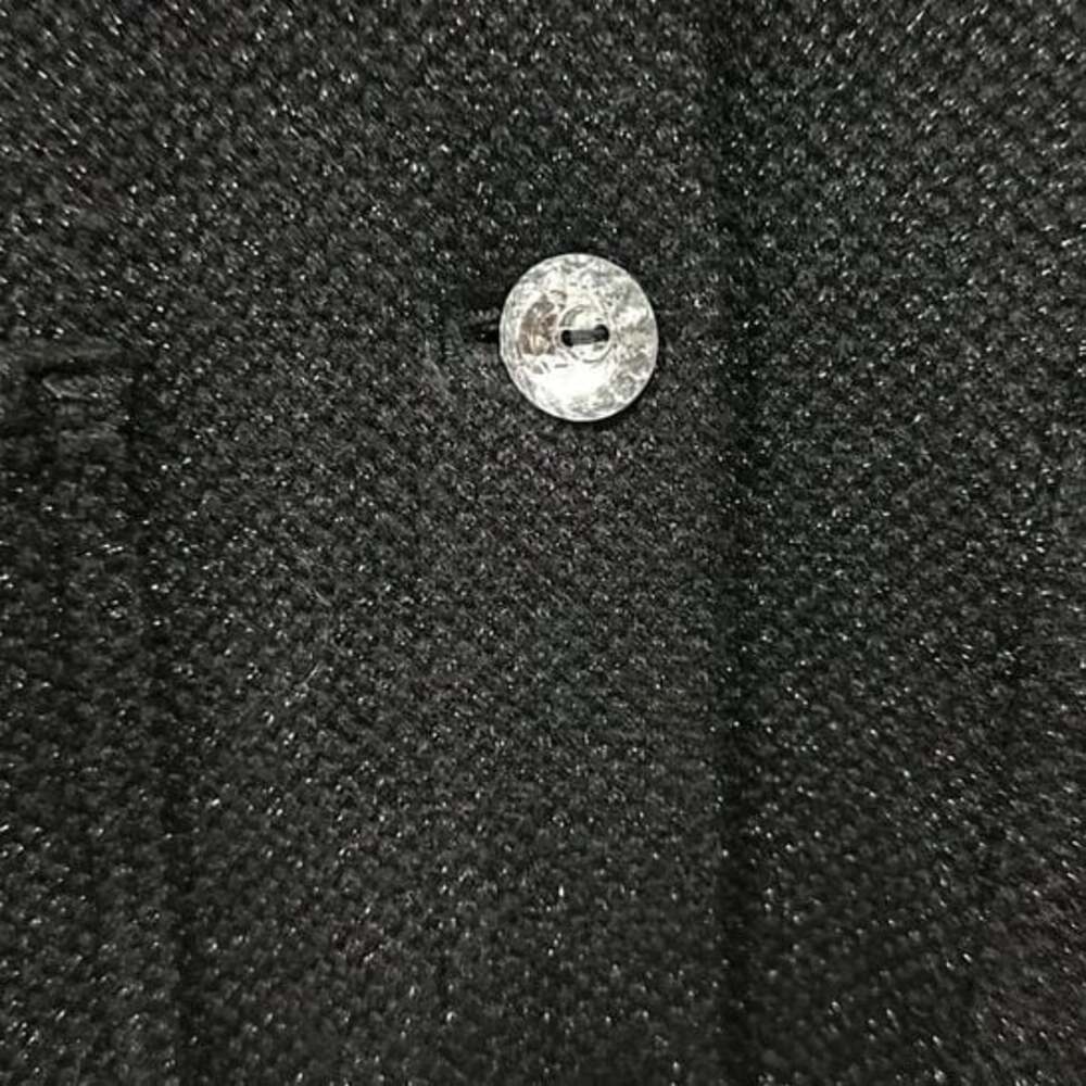 Chico's Black Button Front Collared Lightweight Jacket - Picture 6 of 7